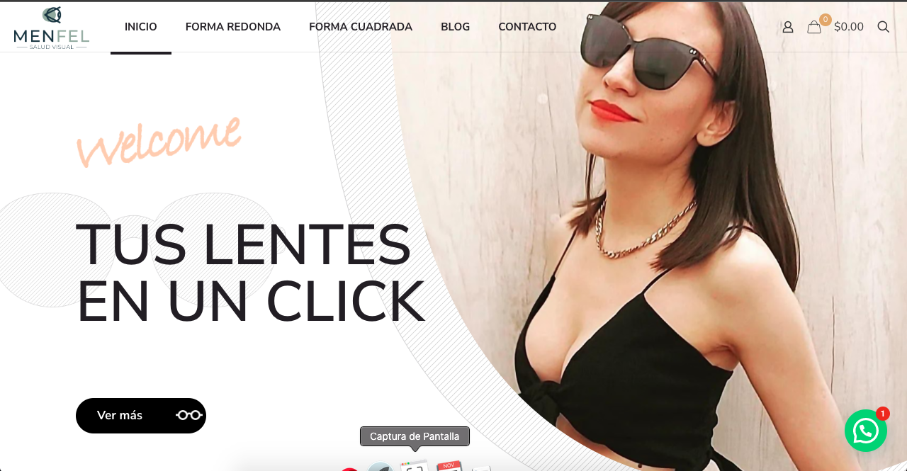 Tienda en línea desarrollada por Rebollo Corp